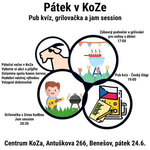 Pátek v Koze (24.6.)